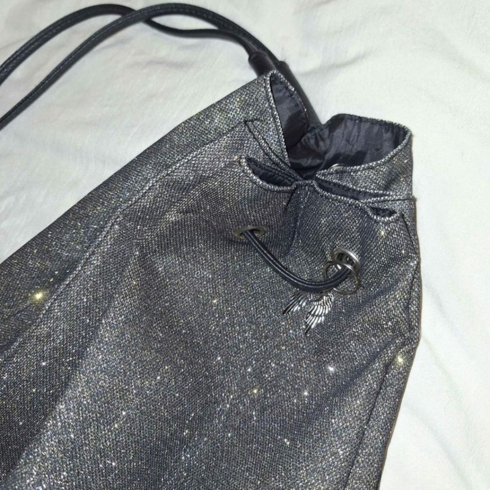 Victoria’s Secret Glitter Drawstring Backpack
